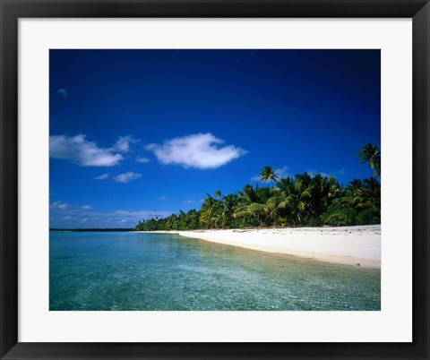 Framed Tahiti French Polynesia Print