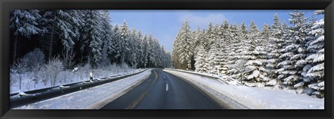 Framed Road, Hochwald, Germany Print