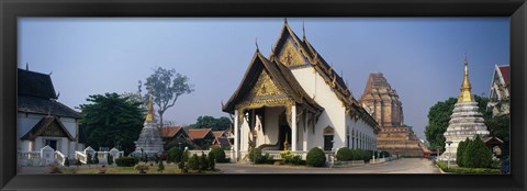 Framed Wat Chedi Luang Chiang Mai Thailand Print