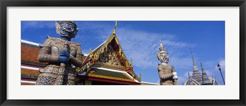 Framed Architectual detail Grand Palace, Bangkok, Thailand Print