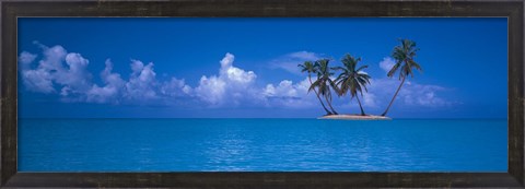 Framed Island, Caribbean Print