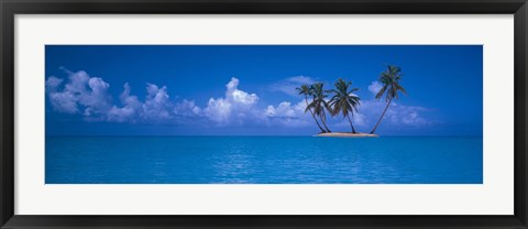 Framed Island, Caribbean Print