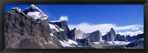 Framed Torres Del Paine National Park, Patagonia, Chile Print