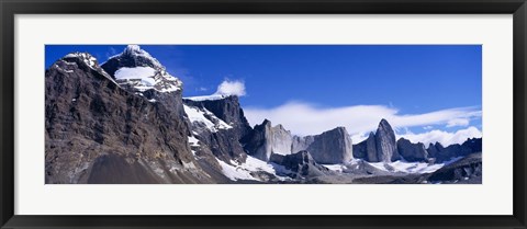 Framed Torres Del Paine National Park, Patagonia, Chile Print