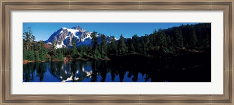 Framed Mount Shuksan North Cascades National Park WA Print