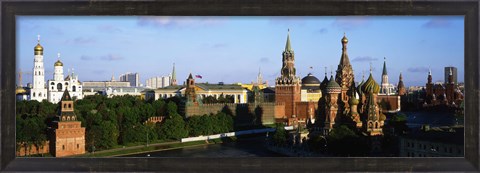 Framed Russia, Moscow, Red Square Print