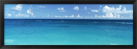 Framed View Of The Atlantic Ocean, Bermuda Print