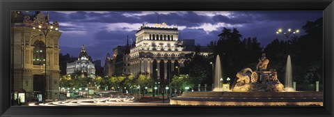 Framed Madrid, Spain Print