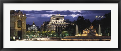 Framed Madrid, Spain Print