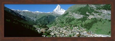 Framed Zermatt, Switzerland (horizontal) Print