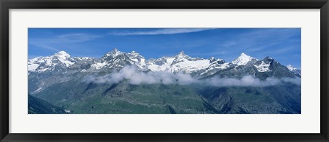 Framed Swiss Alps, Switzerland Print