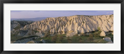 Framed Hills on a landscape, Cappadocia, Turkey Print