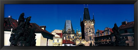 Framed Prague Castle St Vitus Cathedral Prague Czech Republic Print