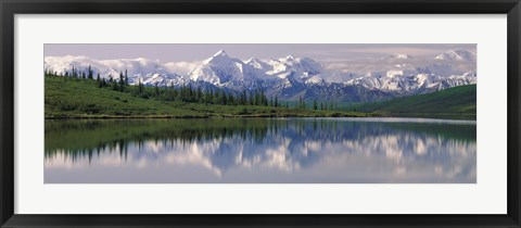 Framed Wonder Lake Denali National Park AK USA Print