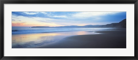 Framed Seascape Point Reyes, California, USA Print