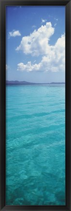 Framed Clouds over the sea, St. Thomas, US Virgin Islands Print