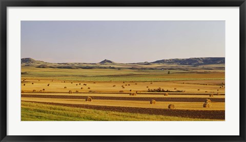 Framed Slope country ND USA Print