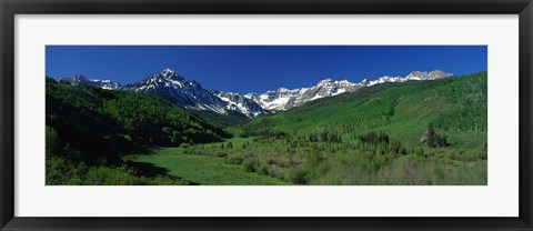 Framed San Juan Mountains CO USA Print