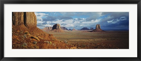 Framed Monument Valley, Utah, Arizona, USA Print