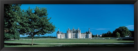 Framed Chambord Castle Loire France Print