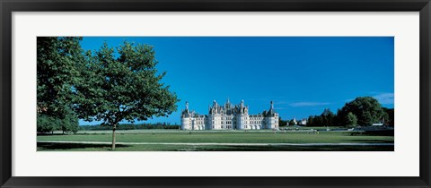 Framed Chambord Castle Loire France Print