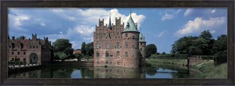 Framed Egeskov Castle Odense Denmark Print