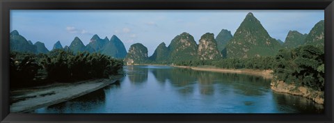 Framed Guilin Guanxi China Print