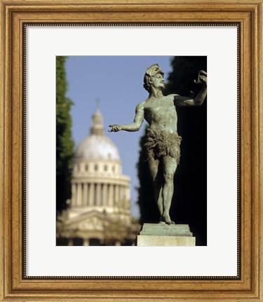 Framed Pantheon Paris France Print