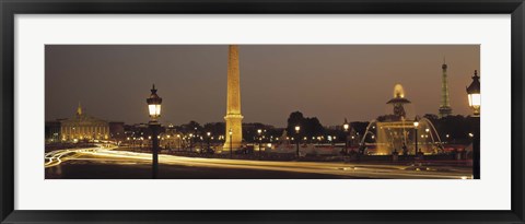 Framed Place de la Concorde Paris France Print