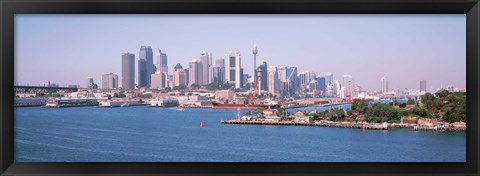 Framed Skyline Sydney Australia Print