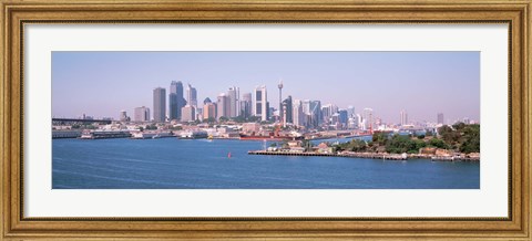 Framed Skyline Sydney Australia Print