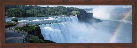 Framed American Falls Niagara Falls NY USA Print