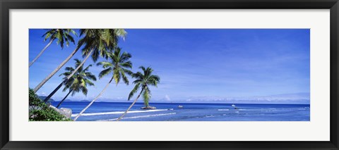 Framed La Digue Island, Seychelles Print