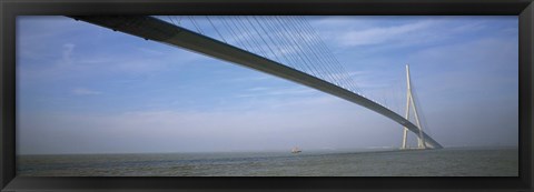 Framed Pont de Normandy Normandy France Print