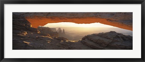 Framed Mesa Arch, Canyonlands National Park, Utah USA Print