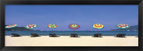 Framed Beach Phuket Thailand Print