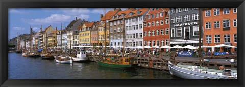 Framed Nyhavn Copenhagen Denmark Print