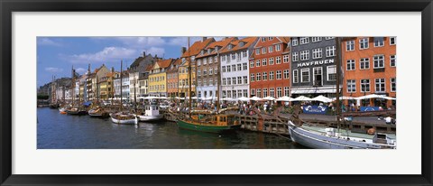 Framed Nyhavn Copenhagen Denmark Print