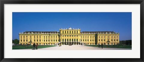Framed Schonbrunn Palace Vienna Austria Print