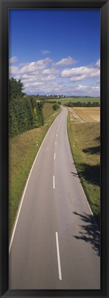 Framed Road, Southern Germany Print