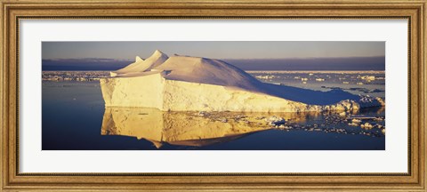 Framed Iceberg, Ross Sea, Antarctica, Print