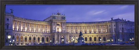 Framed Hofburg Imperial Palace, Heldenplatz, Vienna, Austria Print