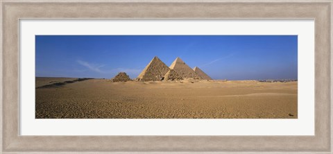 Framed Great Pyramids Giza Egypt Print