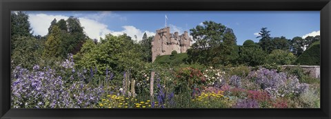 Framed Crathes Castle Scotland Print