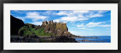 Framed Dunluce Castle, Antrim, Ireland Print