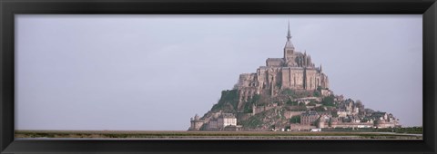 Framed Mont St Michel Normandy France Print