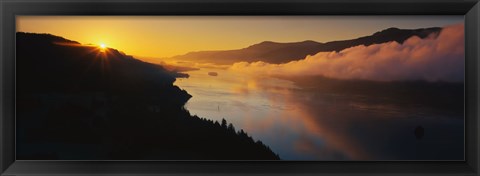 Framed Columbia River Gorge OR Print