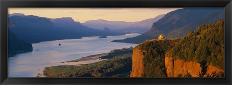 Framed Columbia River OR Print