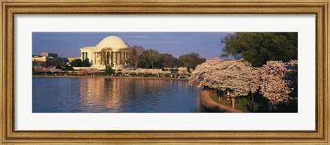 Framed Tidal Basin Washington DC Print