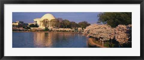 Framed Tidal Basin Washington DC Print